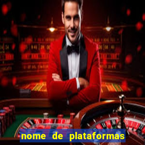 nome de plataformas de jogos